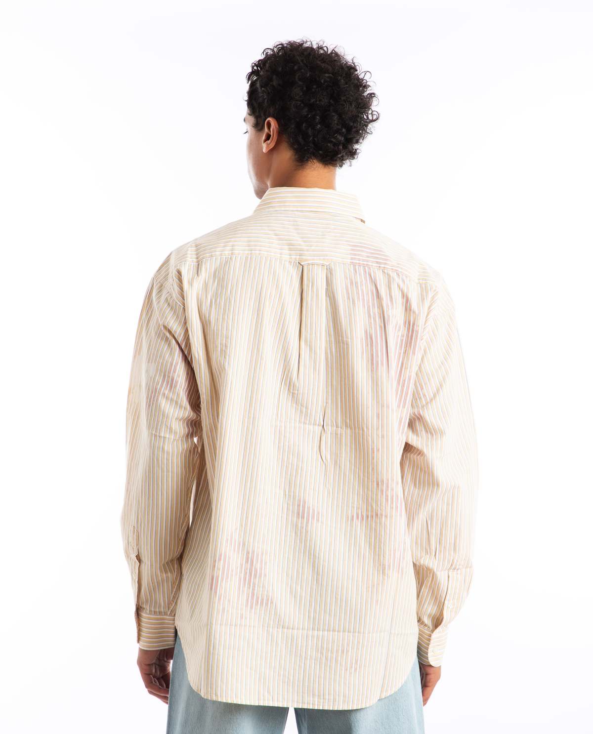 トップス STUSSY Classic LS Shirt Bleached Stussy Classic Shirt - Bleached | Garmentory