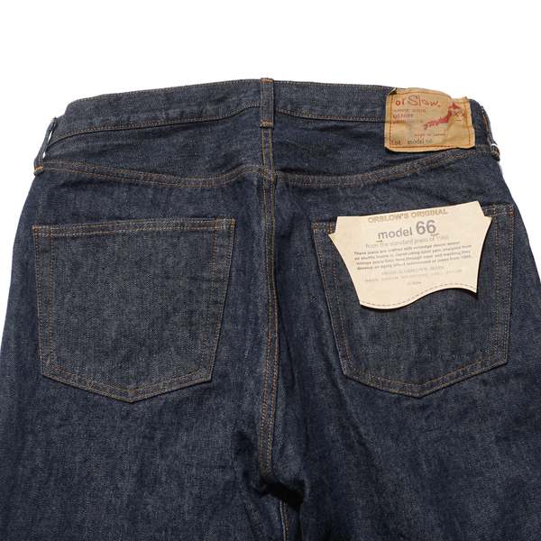 Orslow MODEL 66 1966's STANDARD DENIM PANTS - ONE WASH Orslow MODEL 66 1966's STANDARD DENIM PANTS - ONE WASH