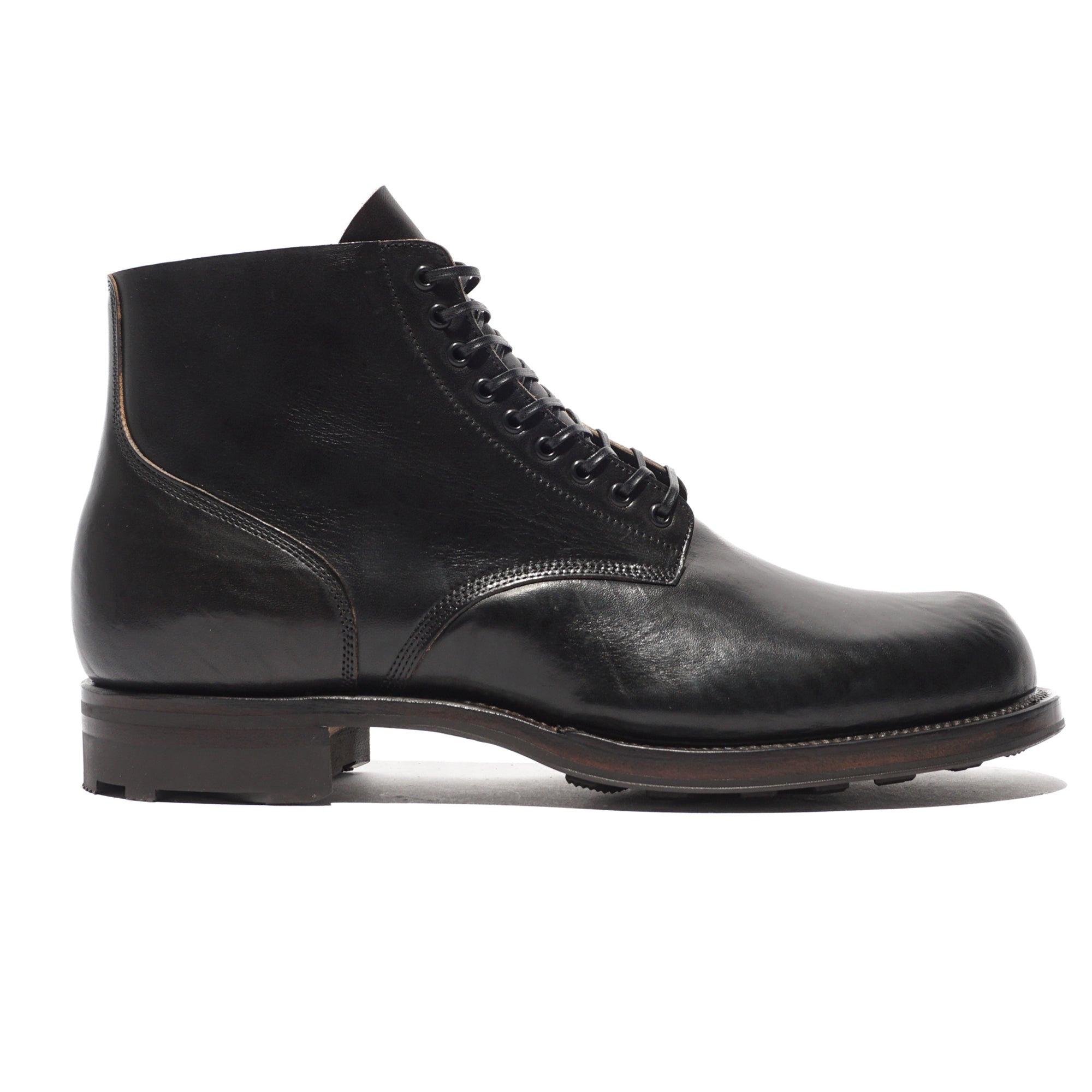 Viberg N1 2040 NERO TEACORE HORSEBUTT BOOT - BLACK | Garmentory
