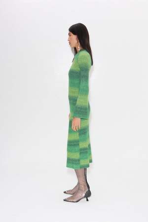 SIMON MILLER Axon Dress - Gummy Green Multi