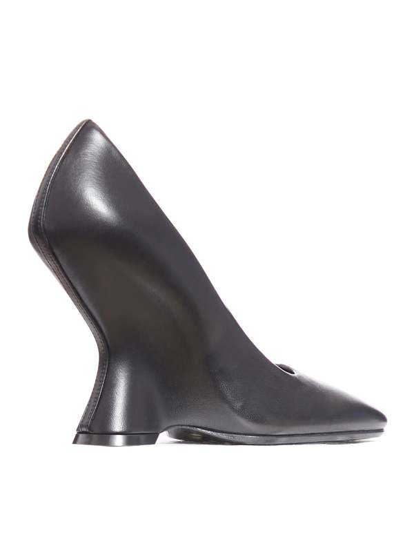 DRIES VAN NOTEN leather pumps black 美品 95 leather pumps in black - Dries Van Noten | Mytheresa