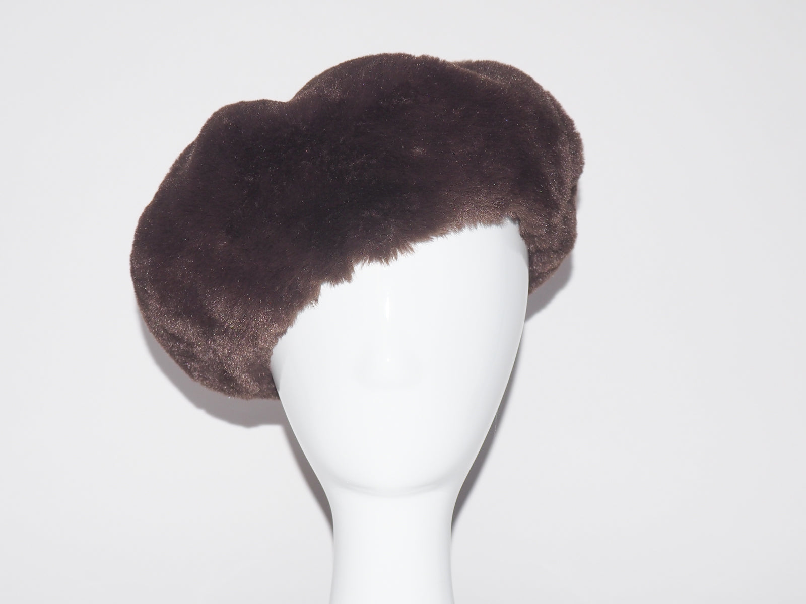 Clyde lush black faux-fur beret new M Kangol-Faux-Fur-Beret-Kangol--  main image 3