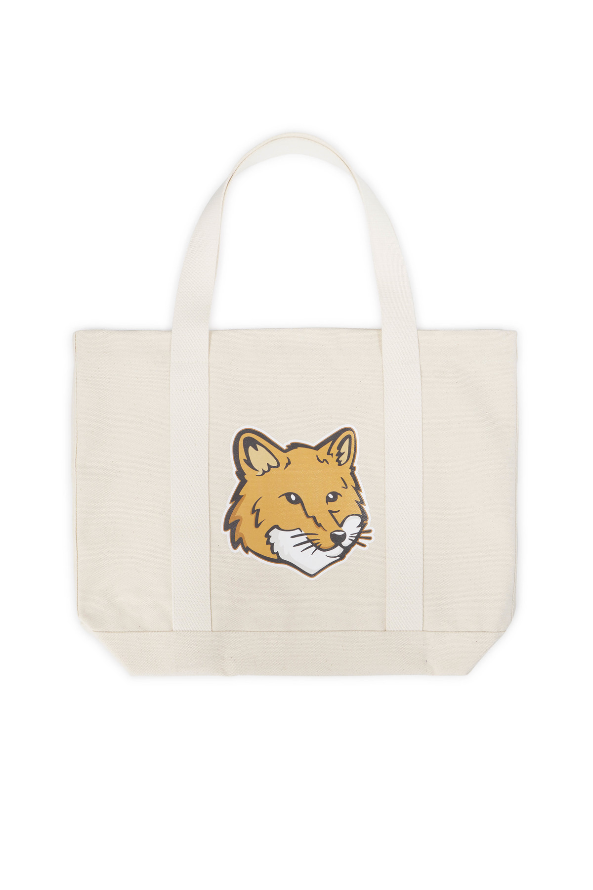 Maison Kitsuné Fox Head Tote Bag | Garmentory
