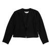 Hesselhøj Crepe Weave Bolero Dinner Jacket - Black - Thumbnail 1