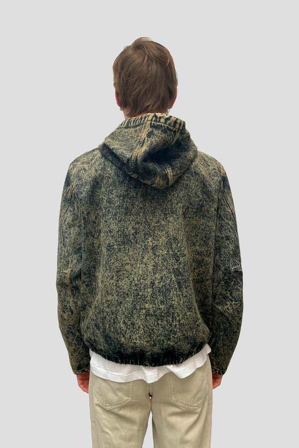 Marni Hooded Denim Jacket - Nomad | Garmentory