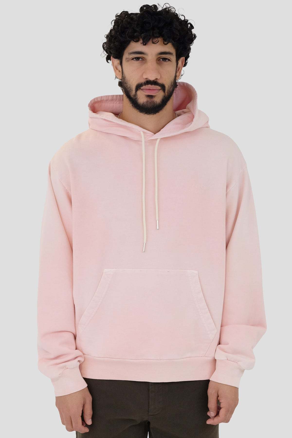 国内発送☆MARNI☆HOODIE/ROSE Marni Mending Hooded Sweatshirt - Antique Rose | Garmentory