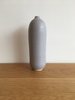 Judy Jackson Ceramic Tall Vase - Light Grey - Thumbnail 1