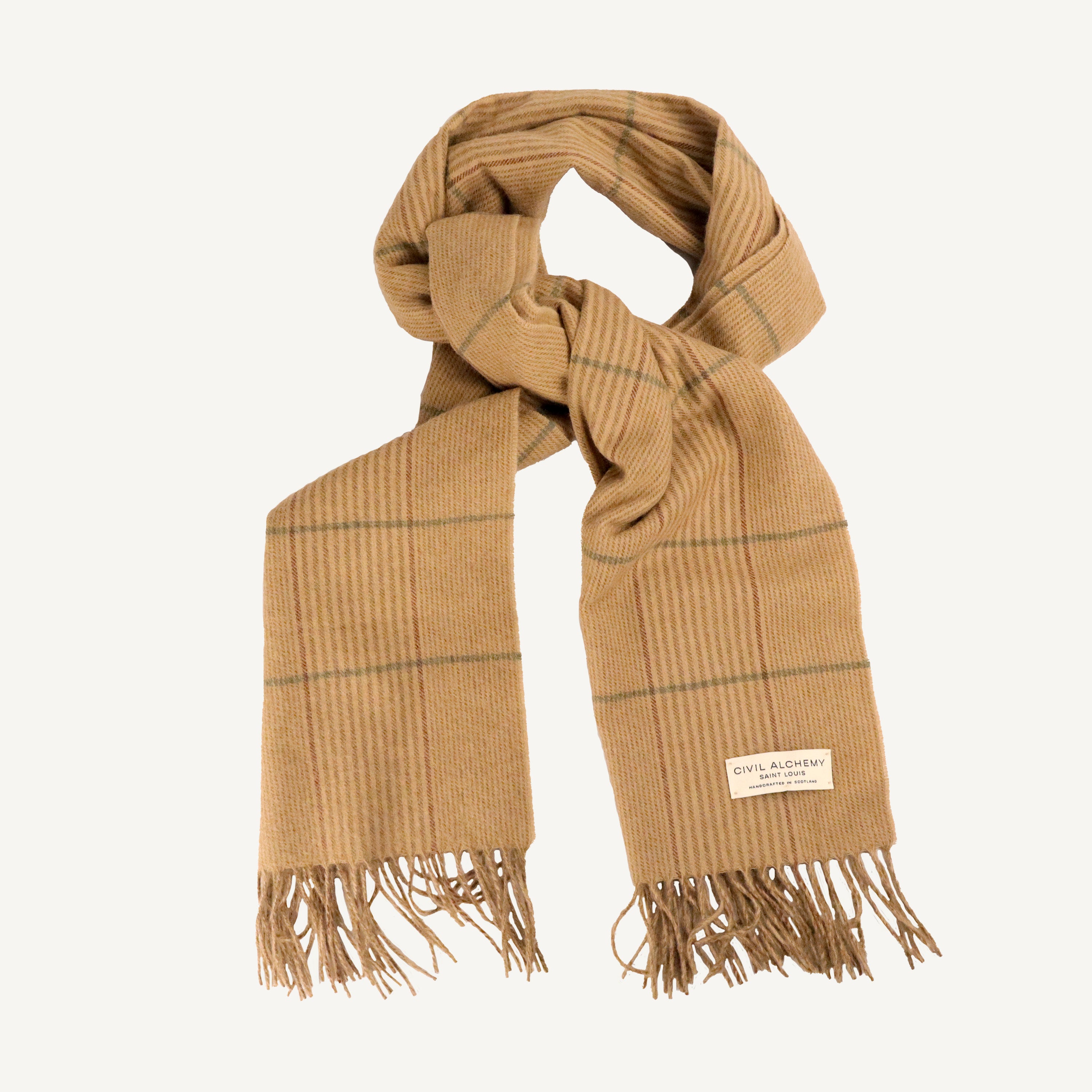 【CTHY】WINDOWPANE CHECK CASHMERE STOLE CTHY Windowpane WINDOWPANE CHECK CASHMERE STOLE Check Cashmere Stole