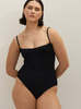 Hunza G Pamela Scoop Neck One Piece - Black - Thumbnail 4