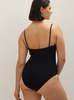 Hunza G Pamela Scoop Neck One Piece - Black - Thumbnail 5