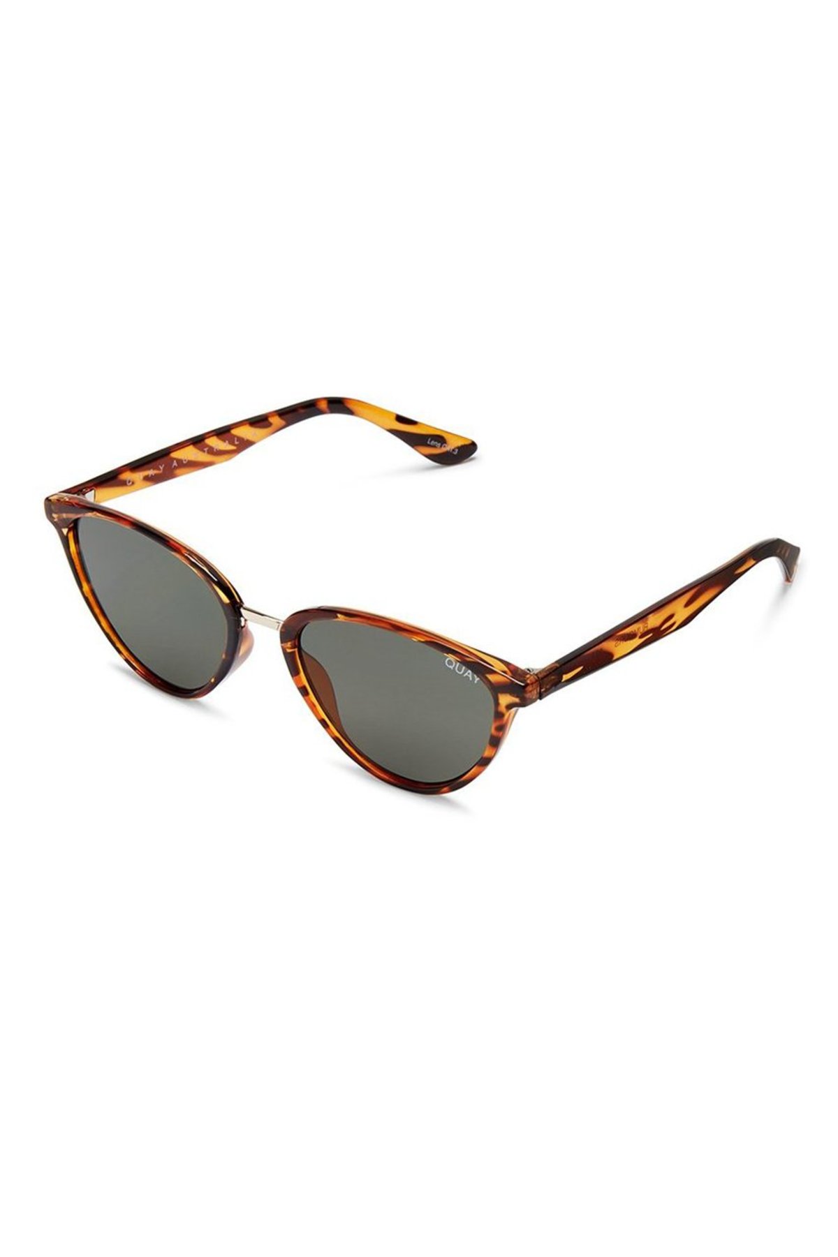 Quay Australia Rumours Tortoiseshell Frame Sunglasses Quay Rumours Sunglasses Quay Rumours Sunnies In  main image 4