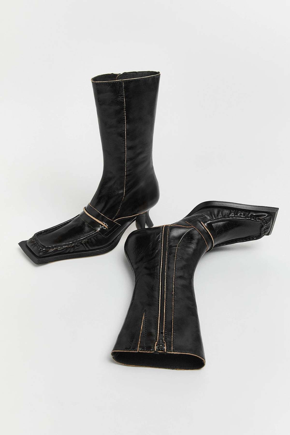 【関税込み】Miista ブラウン Halle ブーツ MIISTA Brown Halle Boots | REVERSIBLE