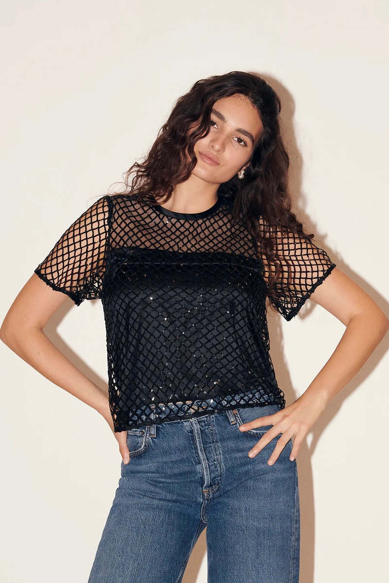 Saylor Alix Top - Black