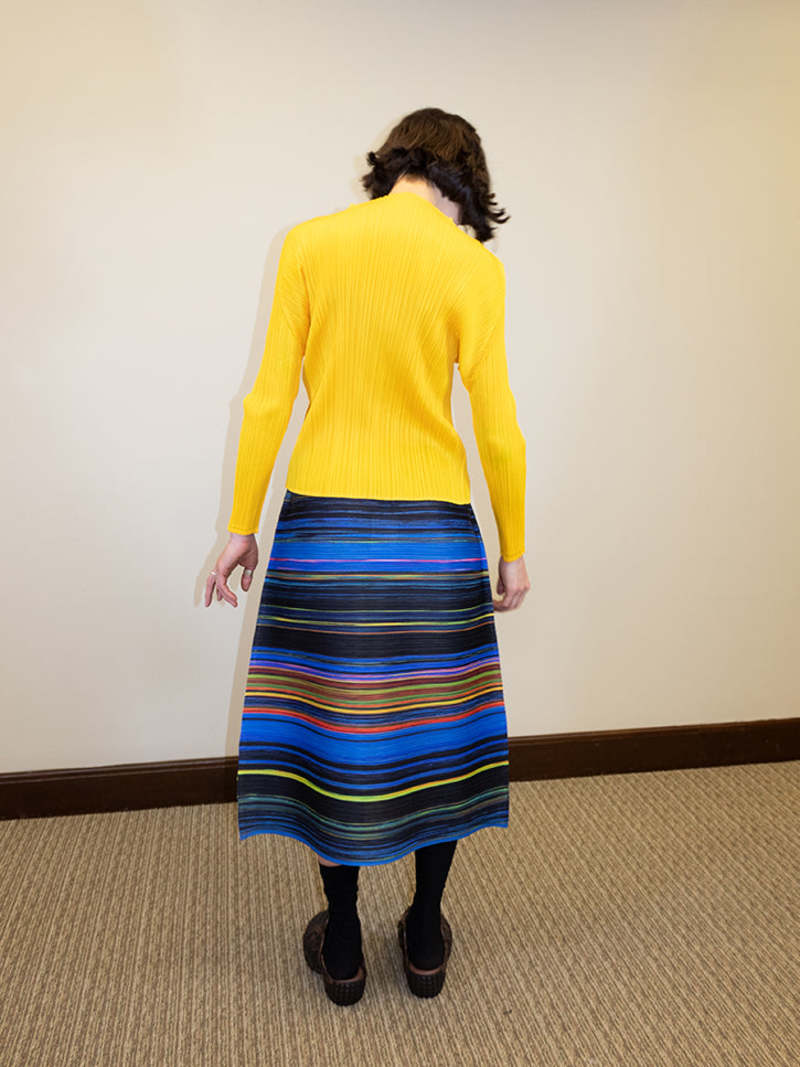PLEATS PLEASE WARP スカートsize3 WARP pleats-please-issey-miyake-