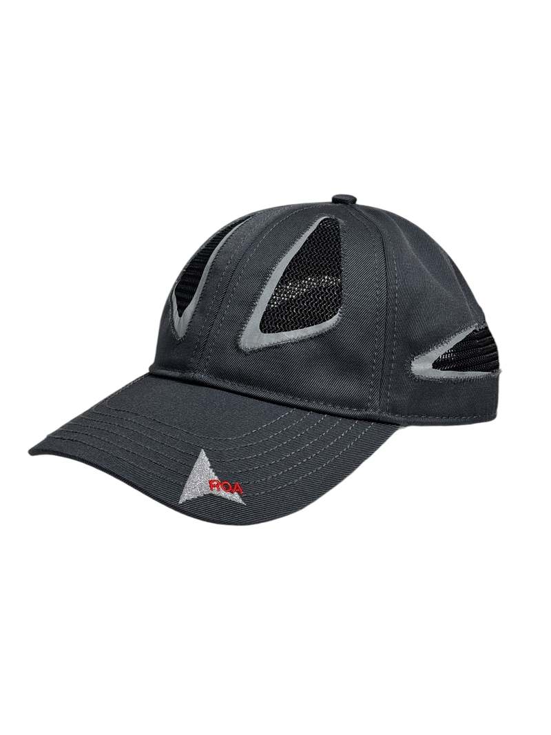 ROA 6 Panel Cap - Charcoal | Garmentory