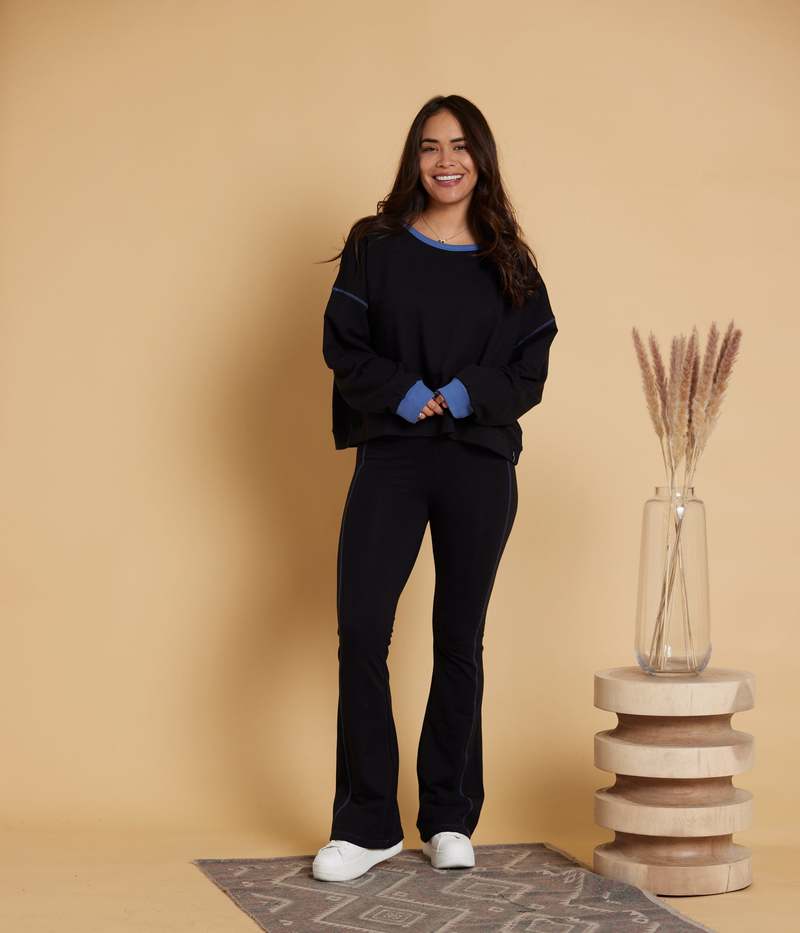 Known Supply Ada Pullover -Black Known Supply Ada Pullover -Black
