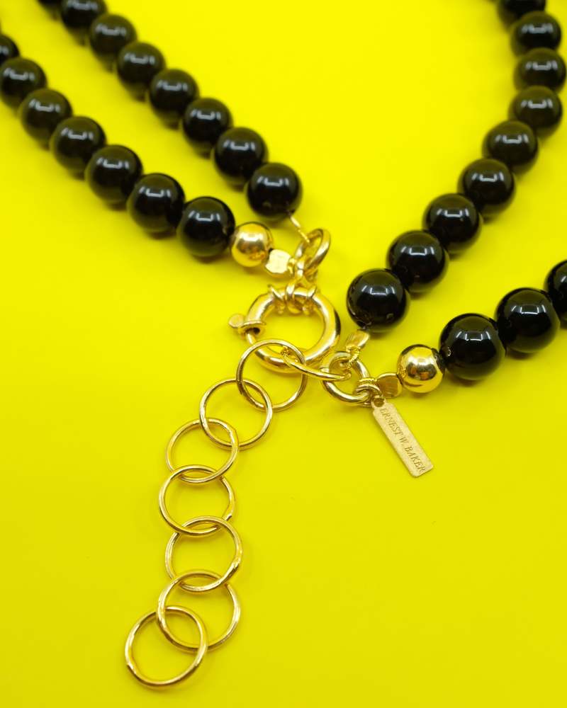 アクセサリー [ERNEST W. BAKER] SHELL PEARL NECKLACE ERNEST W. BAKER SS25 SHELL PEARL NECKLACE / WHT - NUBIAN