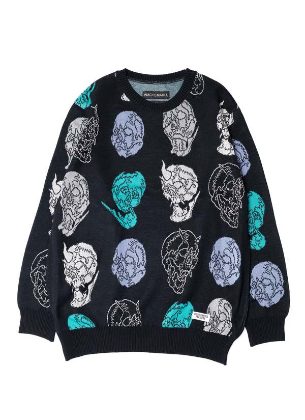 Wacko Maria/Guilty Parties X 56 Studio Tattoo Jacquard Sweater 
