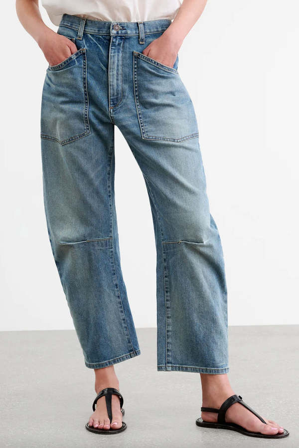 Nili Lotan Shon Summer Wash Jean - Summer Wash
