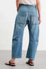 Nili Lotan Shon Summer Wash Jean - Summer Wash - Thumbnail 2