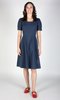 Birds of North America Crag Martin Dress - Navy - Thumbnail 7