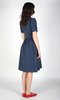 Birds of North America Crag Martin Dress - Navy - Thumbnail 9