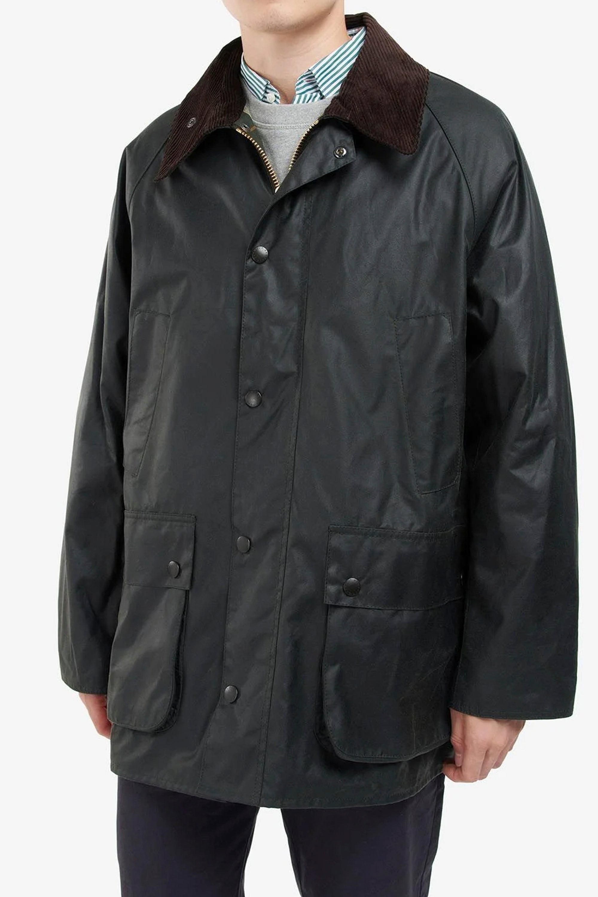 【限定セール！】 Barbour Os Garmentory | Sage - Jacket Wax Bedale ジャケット・アウター