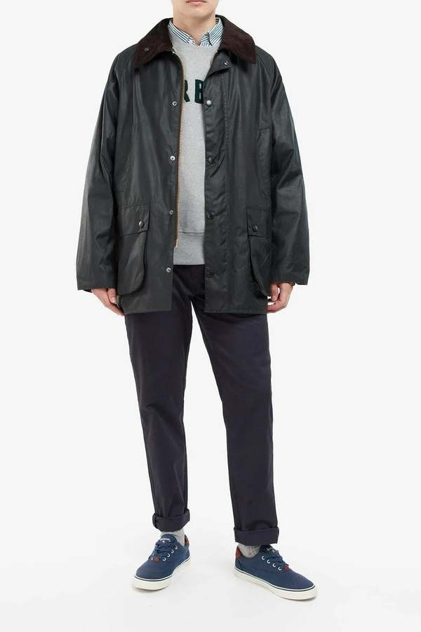 Barbour Os Bedale Wax Jacket - Sage | Garmentory