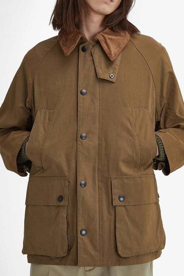Barbour Os Peached Bedale Casual Jacket - DARK SAND | Garmentory