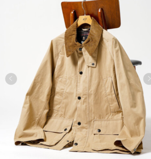 ジャケット・アウター Barbour PEACHED BEDALE CASUAL M241007-12 Barbour Peached Bedale Casual Jacket - Stone - 30% Off | Editorialist