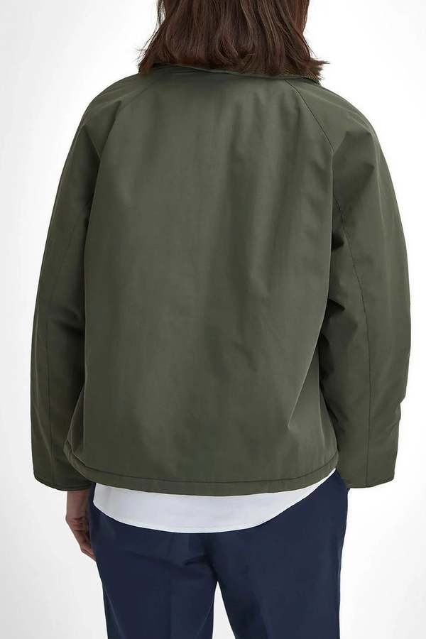 Barbour Transport Padded Casual Jacket - Olive | Garmentory