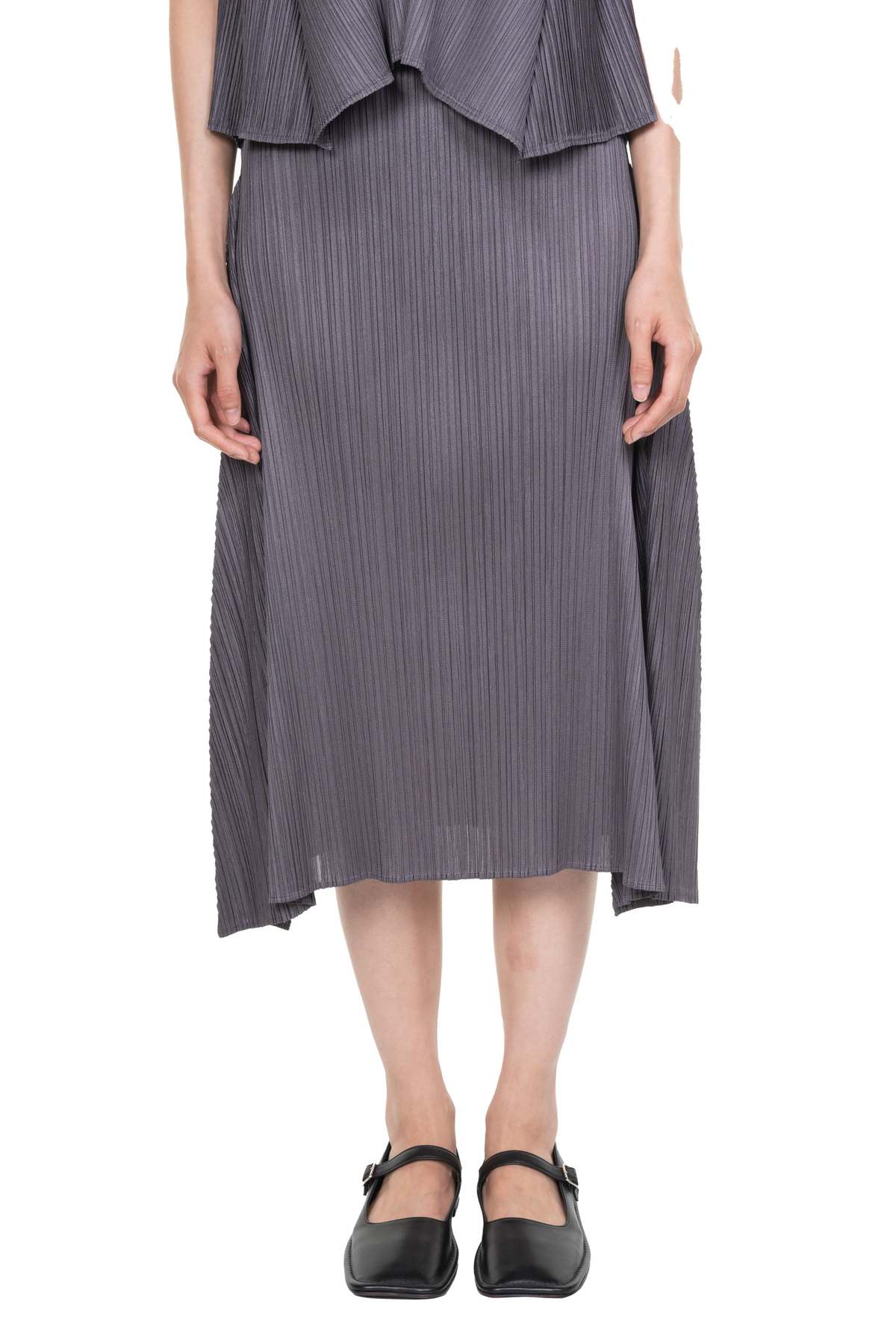 Efficient-Square-Skirt-Grey-