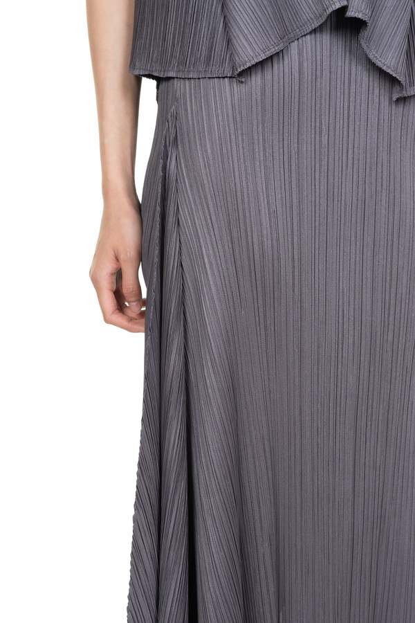 Pleats Please by Issey Miyake Efficient Square Skirt - Grey