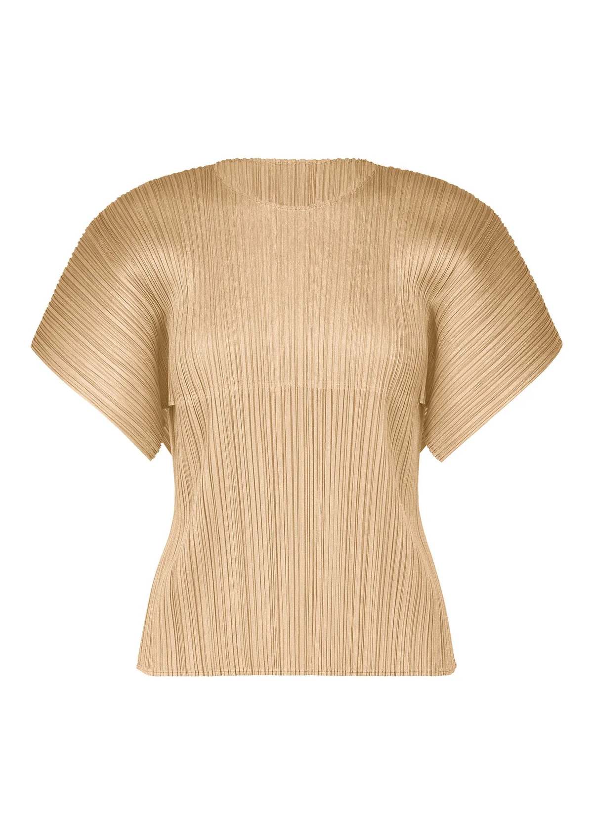 Pleats Please by Issey Miyake August Monthly Colors Top - Beige