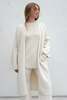 Lauren Manoogian Long Open Cardigan - Raw White - Thumbnail 3