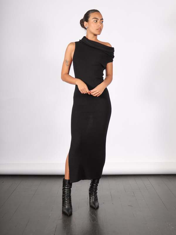 nicholas black dress Nicholas Samina Dress in Black TrenLend