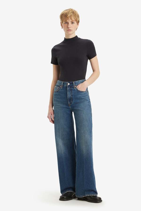 LEVI’S(R) / RIBCAGE WIDE LEG Ribcage Wide Leg Women's Jeans - Medium Wash | Levi's® US