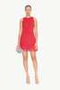 Simon Miller Albers Knit Mini Dress - Lucky Red - Thumbnail 6