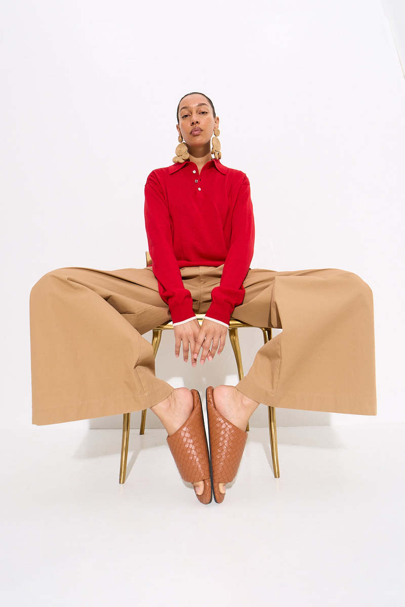 Simon Miller Thorne Twill Pant - Khaki