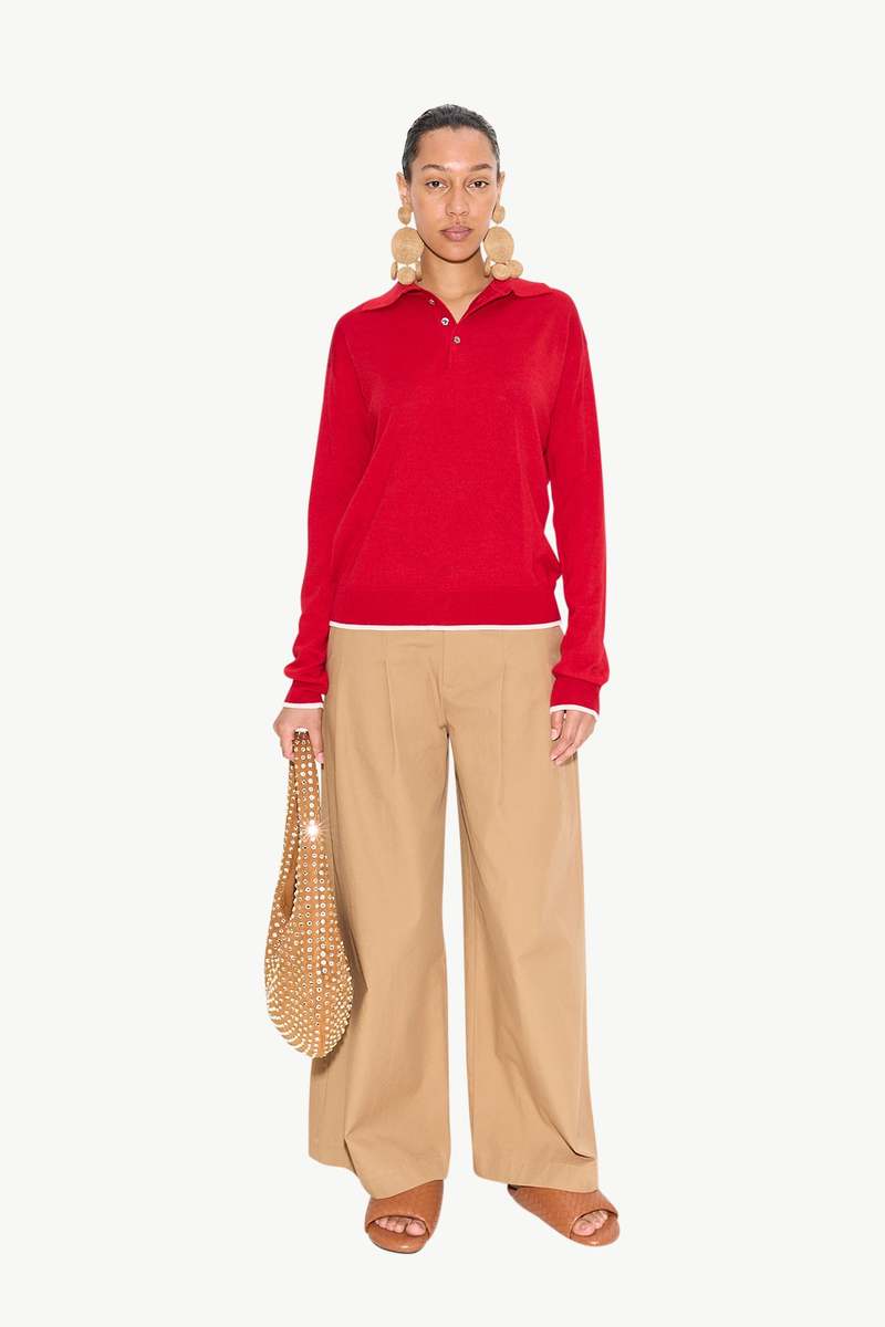 Simon Miller Thorne Twill Pant - Khaki