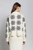 ELEVEN SIX SIENNA SWEATER - IVORY/BLACK - Thumbnail 3