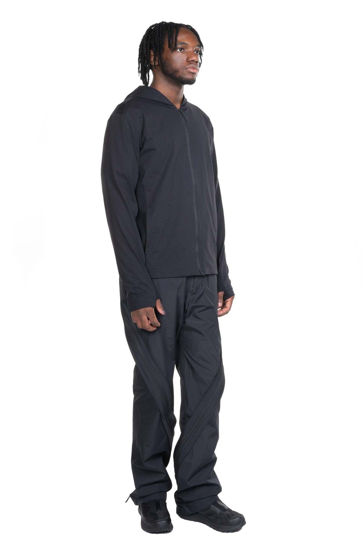 POST ARCHIVE FACTION (PAF) 7.0 Hoodie sweater - Right Black 