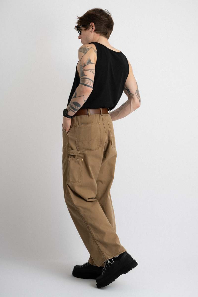 Orslow Dad's Fit Painter Pants - Brown | Garmentory