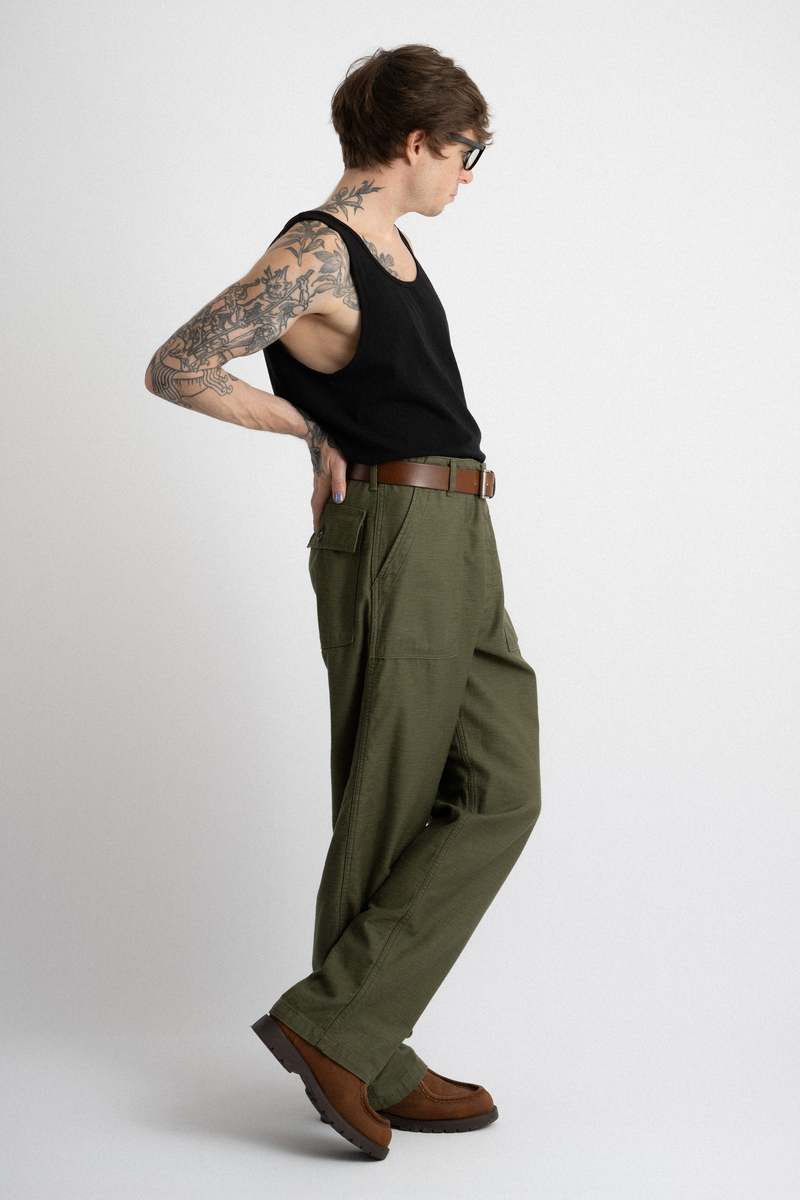 新品 orSlow オアスロウVINTAGE FIT FATIGUE PANTS orSlow Vintage Fit Fatigue Pants (UNISEX) - Green – Totem