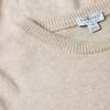 Sunspel Cashmere Crewneck - Natural Ecru - Thumbnail 2
