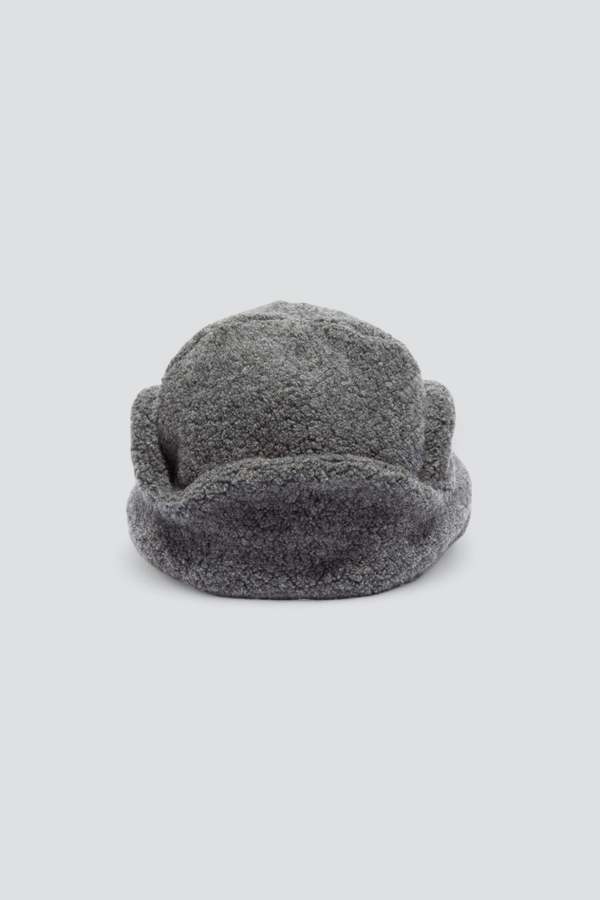 Grey Wool Flight Cap | Garmentory