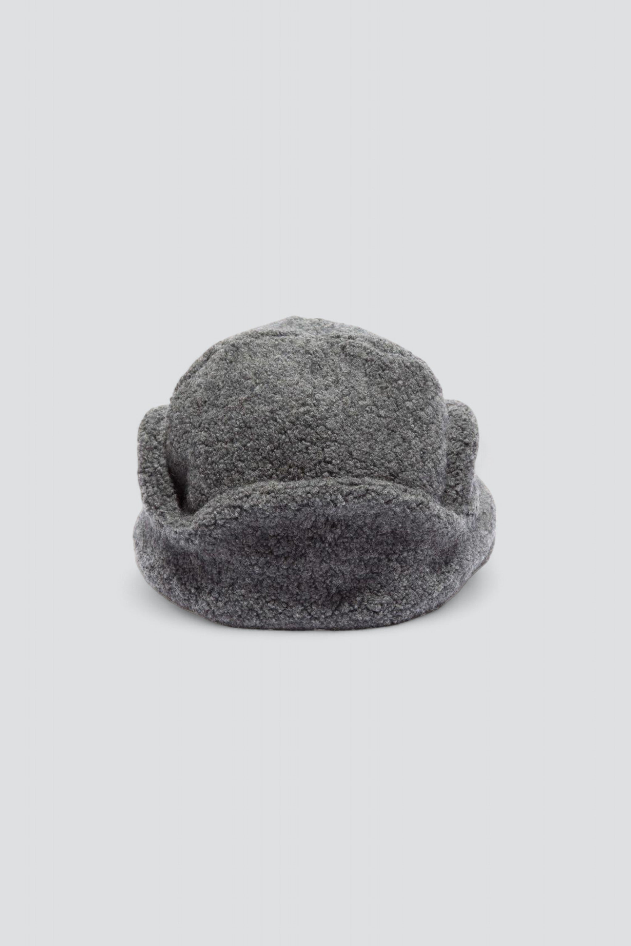 Grey Wool Flight Cap | Garmentory
