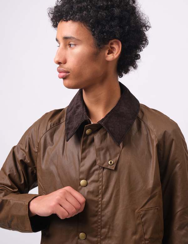 Barbour Ashby Wax Jacket - Bark Brown | Garmentory