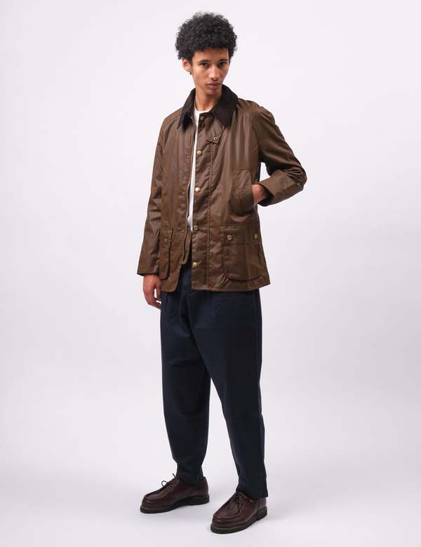 Barbour Ashby Wax Jacket - Bark Brown | Garmentory
