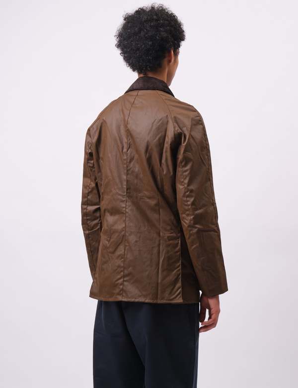 Barbour Ashby Wax Jacket - Bark Brown | Garmentory
